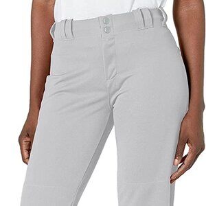 Alleson Ahtletic Women's Fastpitch/Softball Belt Loop Pant Gray New Medium